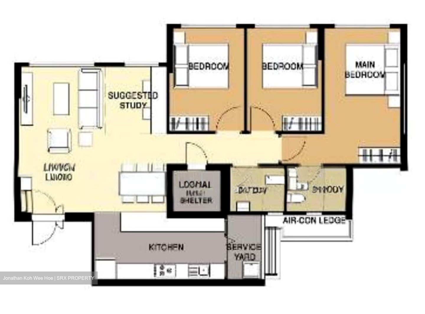 Blk 109B Eastglen @ Canberra (Sembawang), HDB 5 Rooms #619494981